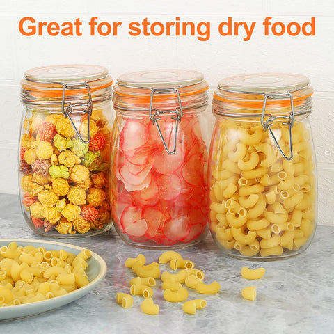 DANALLAN jam storage on pantry shelf demonstrates versatile kitchen use.
