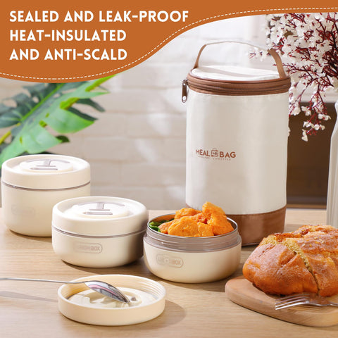 Dandat hot-food thermal container keeps meals warm for longer.