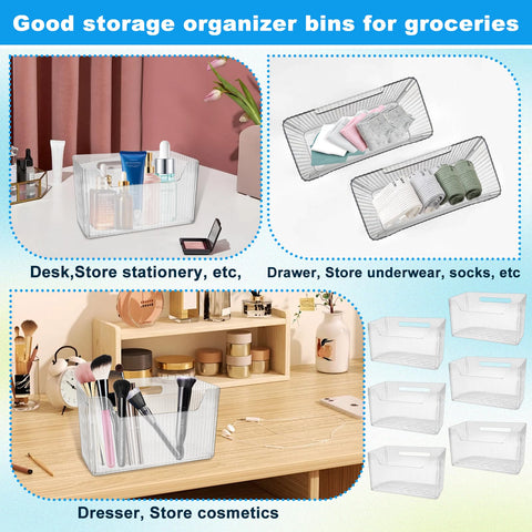 DANHMAO PET plastic bin is durable and easy to wipe clean