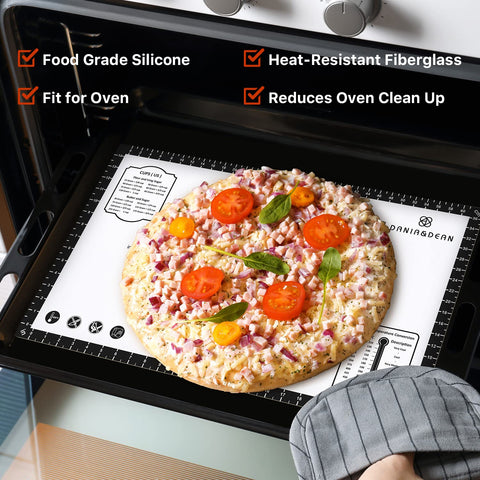 Dania & Dean pastry mat non-stick surface for easy dough release