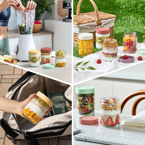 Danmu dishwasher-safe glass jars simplify cleanup.