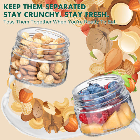 Glass Danmu meal prep container demonstrates dishwasher-safe cleaning.