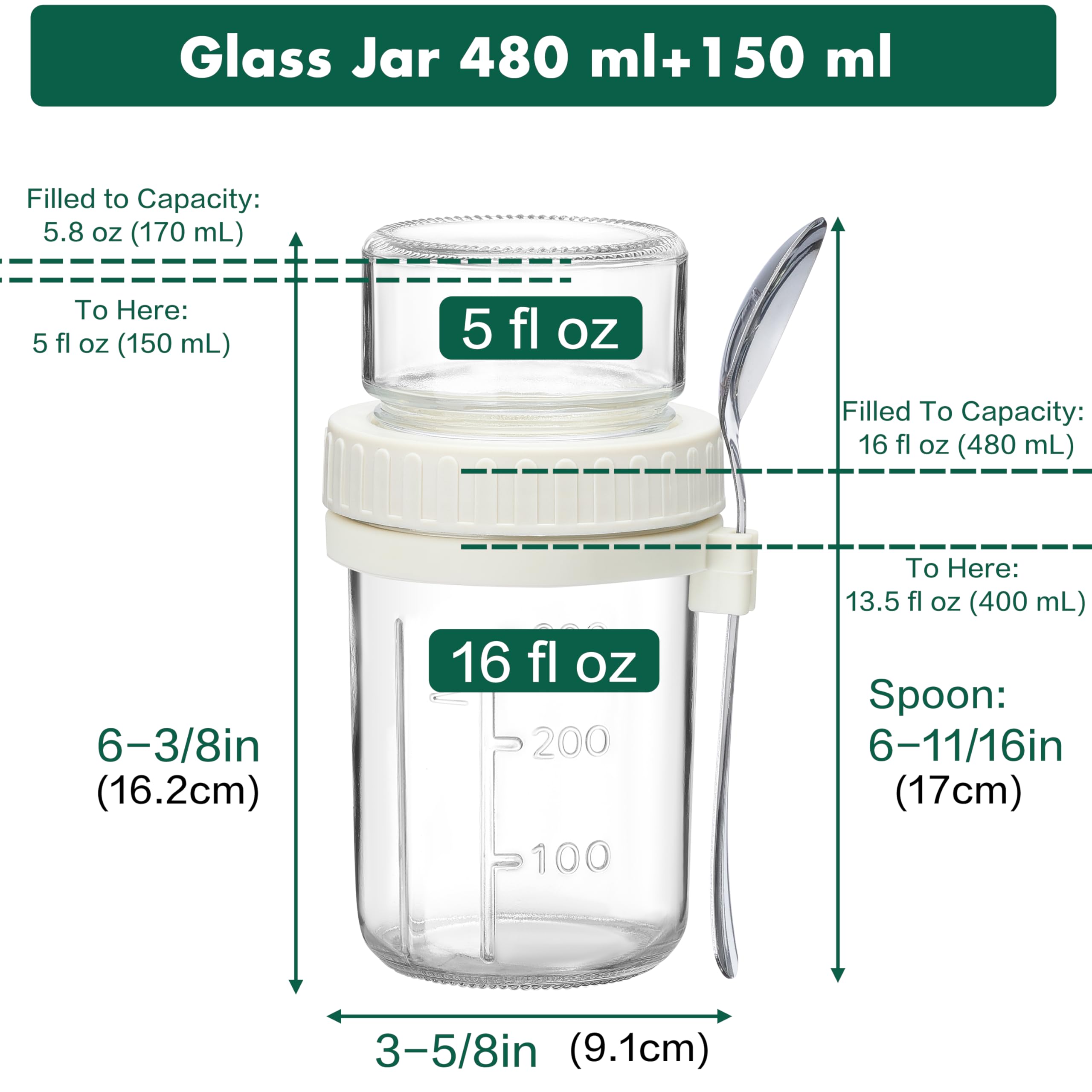 Open Danmu jar reveals dual compartments and leak-proof seals for on-the-go meals.