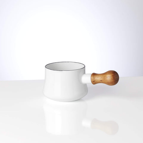 Dansk Kobenstyle white butter warmer 19 oz capacity for generous portions
