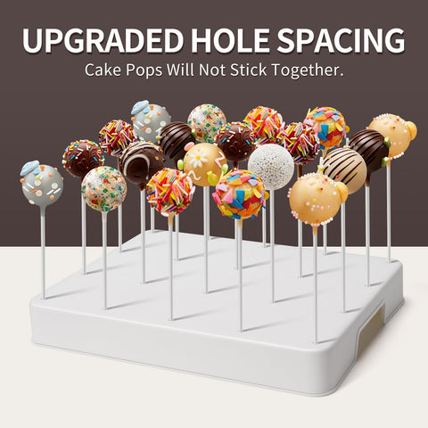 Daofvor BPA-free material cake pop stand, durable and reusable.
