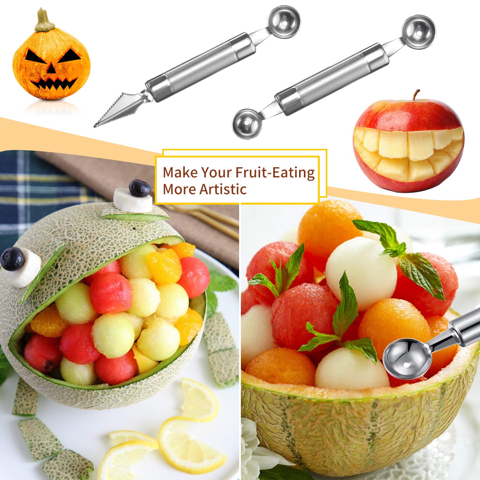 Daoeny avocado cutter and corer for clean pits.