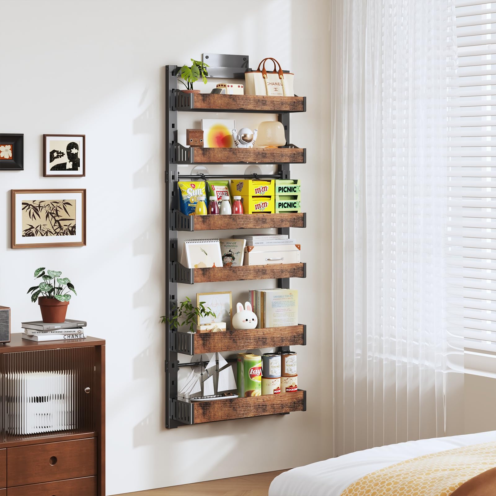 DAOTENGQL adjustable basket heights help fit various heights.