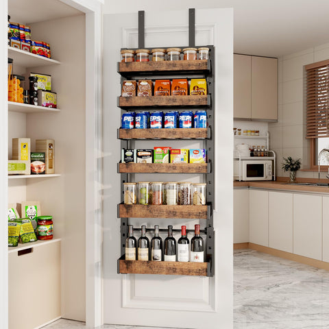 DAOTENGQL heavy-duty metal construction with rust-resistant finish supports heavy jars.