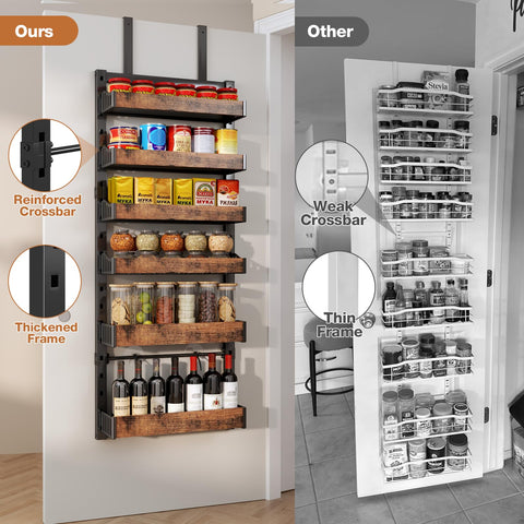 DAOTENGQL oversized baskets hold tall bottles and bulk items neatly.