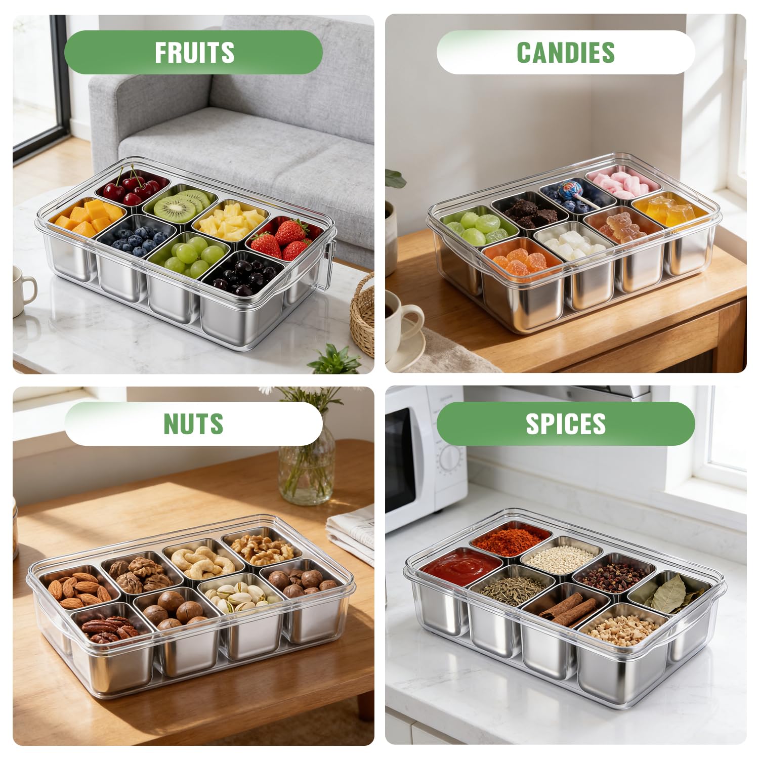 DAOTENGQL Snackle Box ideal for picnics and beach days on the go.