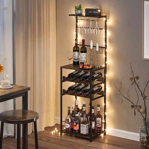 DAOUTIME home bar setup shown in a living room