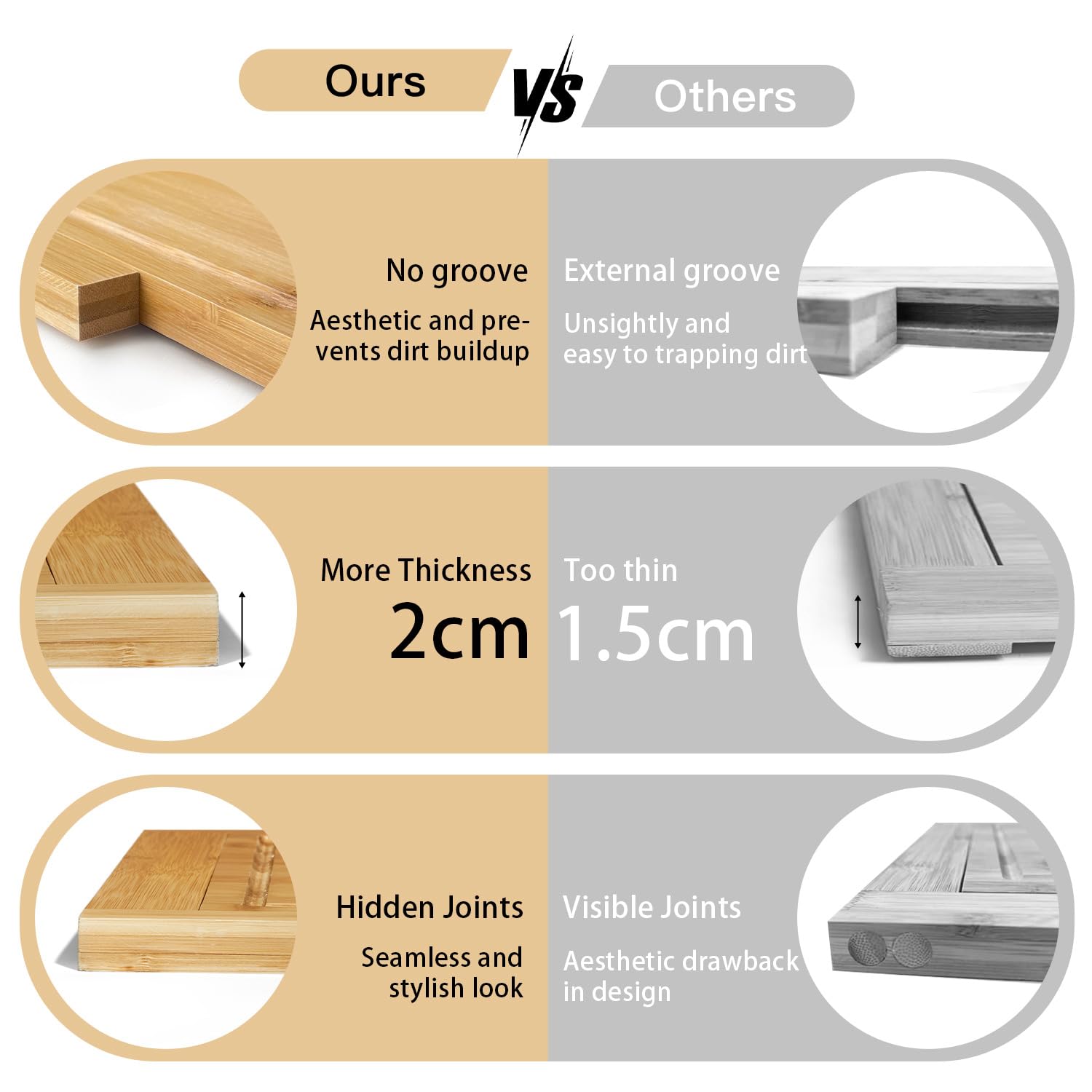 DAOYOUSKY board doubles as a stylish charcuterie or cheese platter.