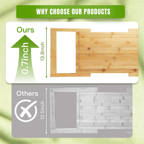 DAOYOUSKY bamboo is durable and easy to clean for daily use.