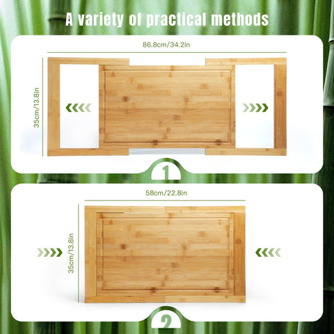 DAOYOUSKY wide surface provides extra prep room and reduces splatter.
