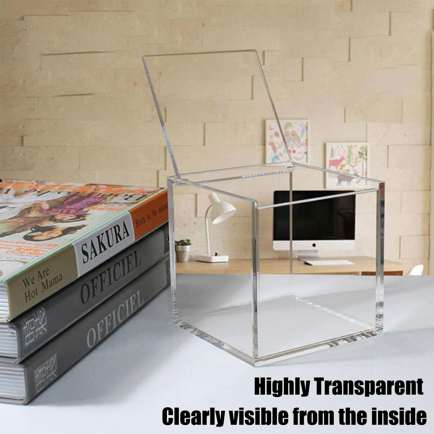 DARENYI tea bag and candy storage keeps treats tidy and visible