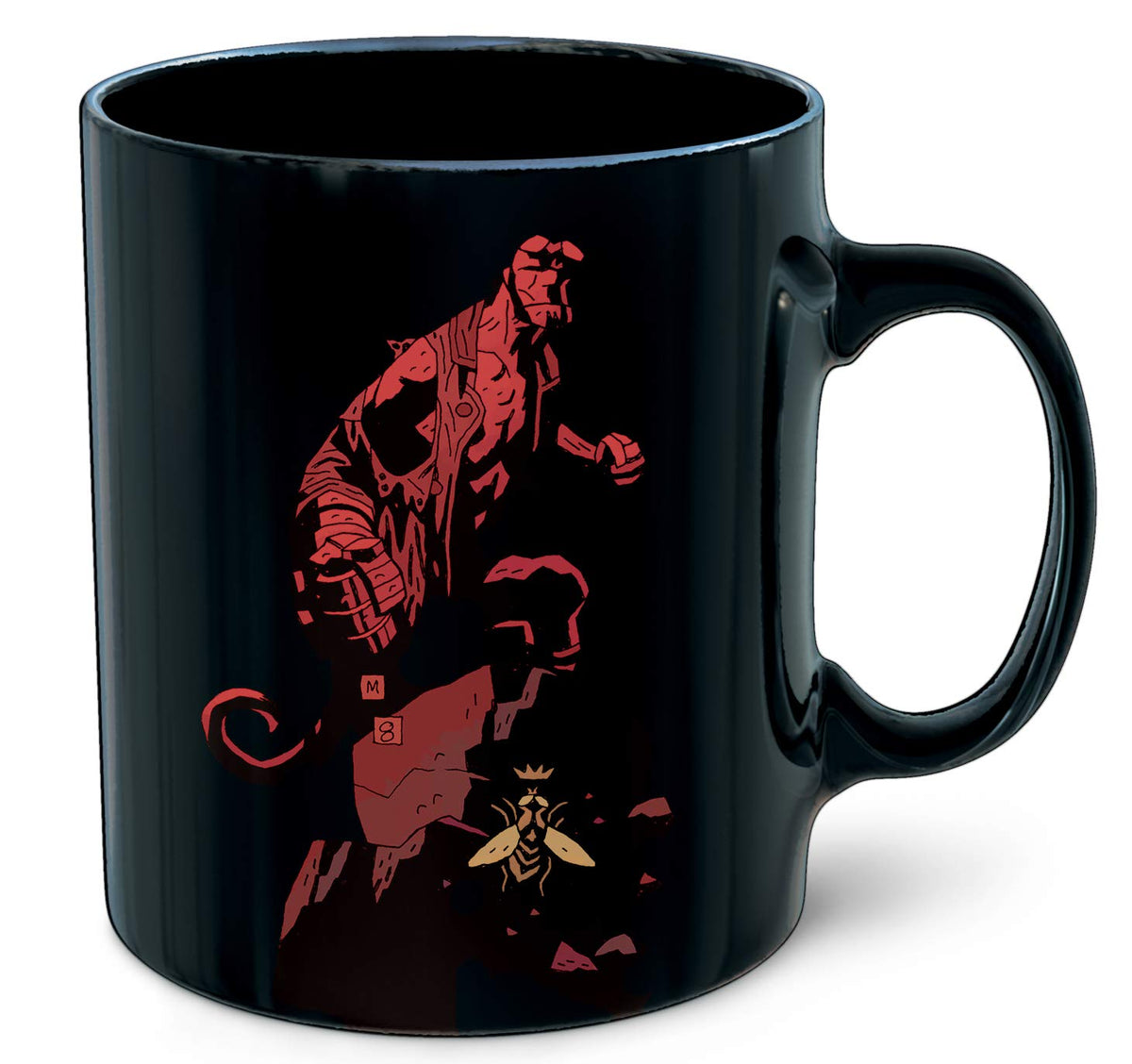 Dark Horse Deluxe Hellboy Mug with full-color logo for daily coffee or tea.