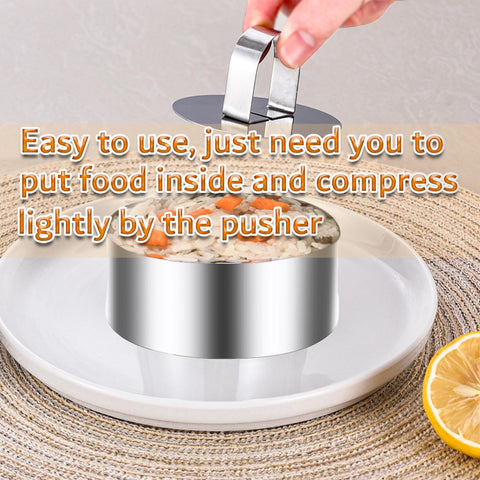 Datanya versatile kitchen use ring mold for small portions and savory bites