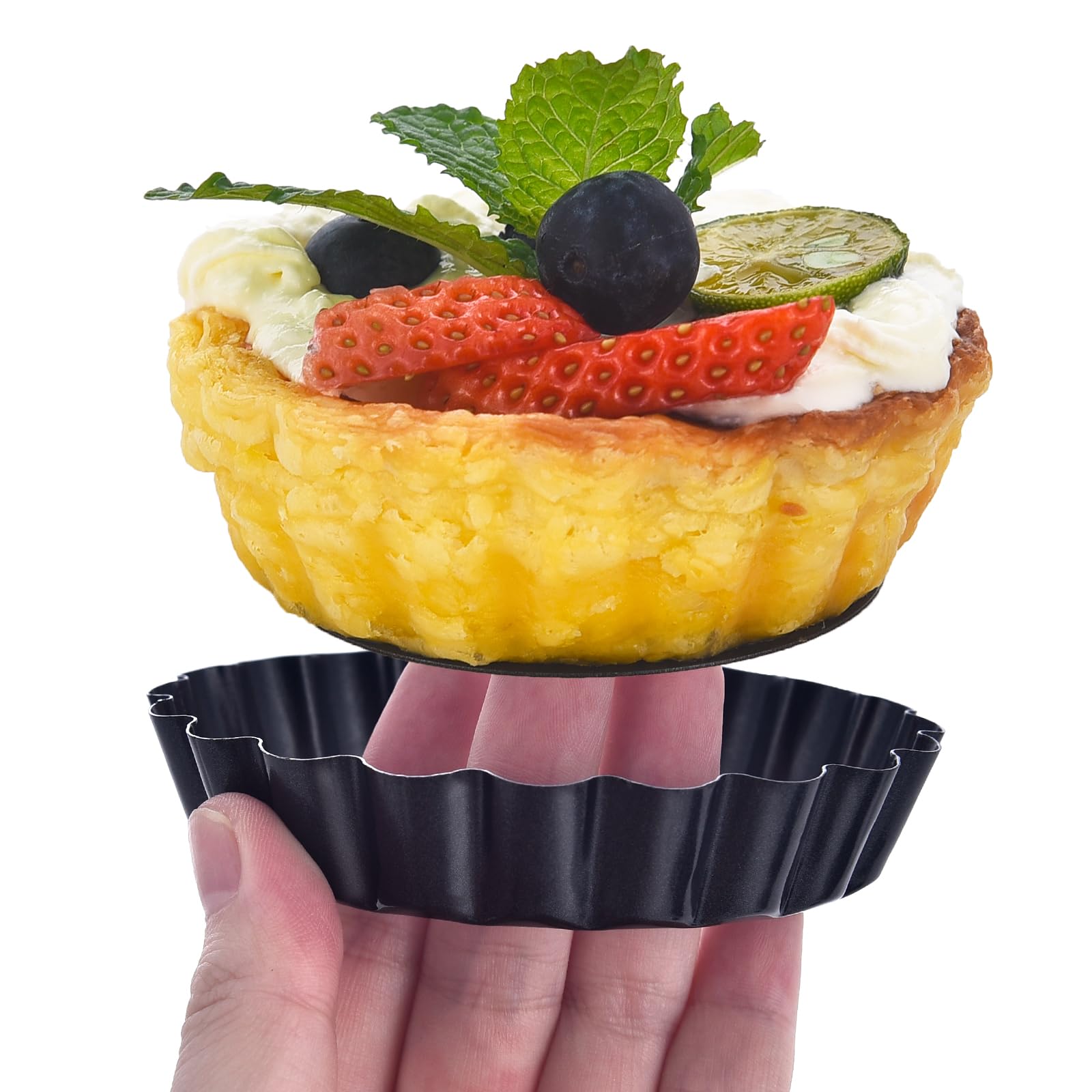 DATANYA non-stick surface enables smooth release and quick cleanup