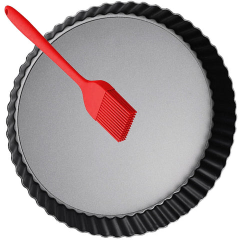 DATANYA tart pan with removable bottom and fluted edges for professional-looking desserts.