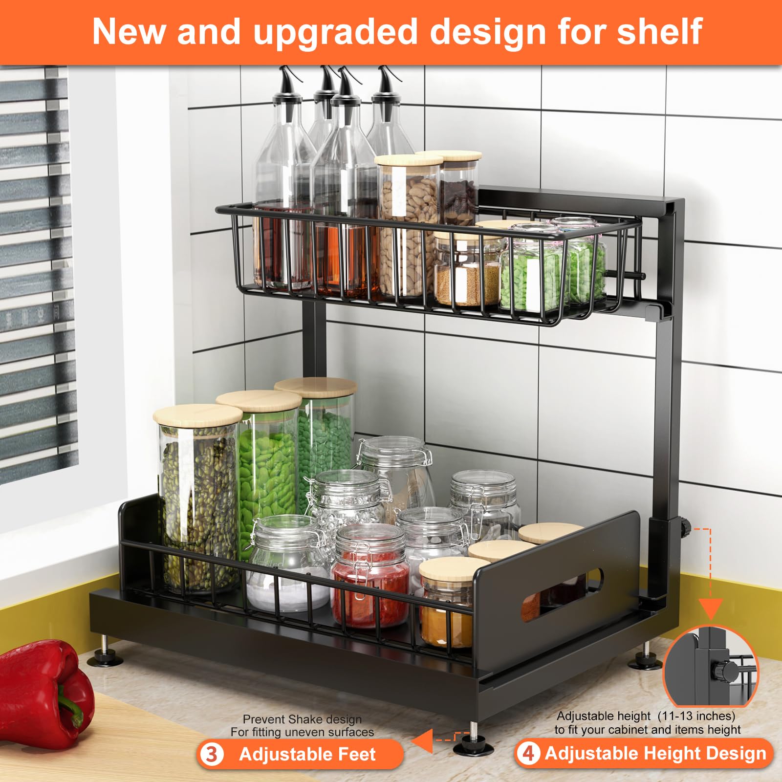Dataroad Selead L-shape design avoids pipes and saves space under the sink.