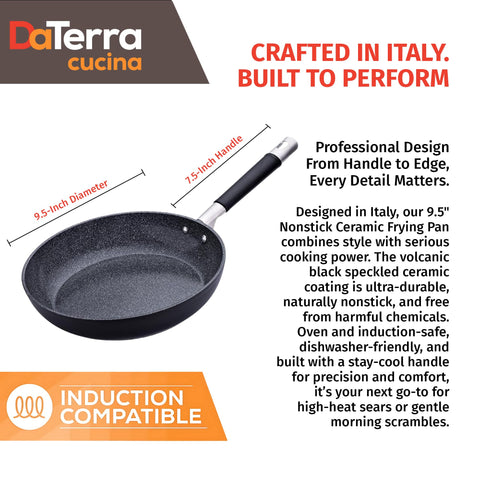 DaTerra Cucina ceramic coating promotes easy food release