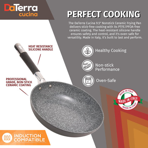 DaTerra Cucina induction-safe frying pan works on any stovetop