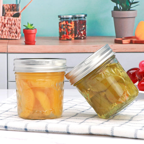 Datttcc 6 oz mason jar DIY spice gifts for friends.