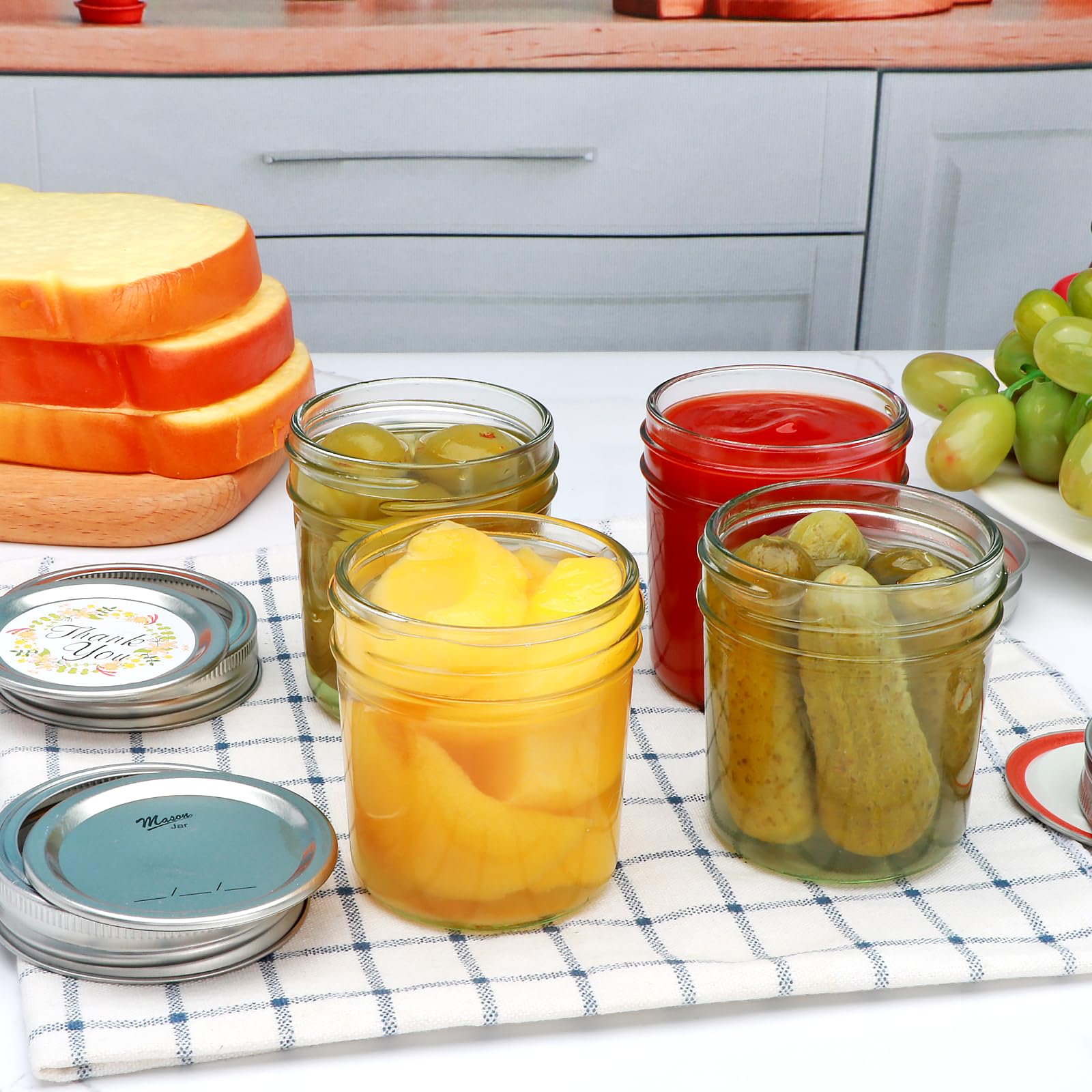 Datttcc hermetically sealed glass jars offer durable storage