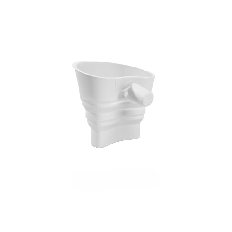 Daureve foldable silicone spout enables controlled pouring for dry and wet ingredients.
