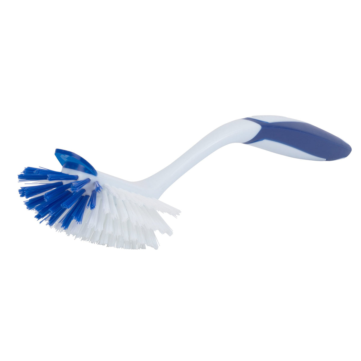 Dawn Radial Head Kitchen Brush angled view for rounded surface cleaning