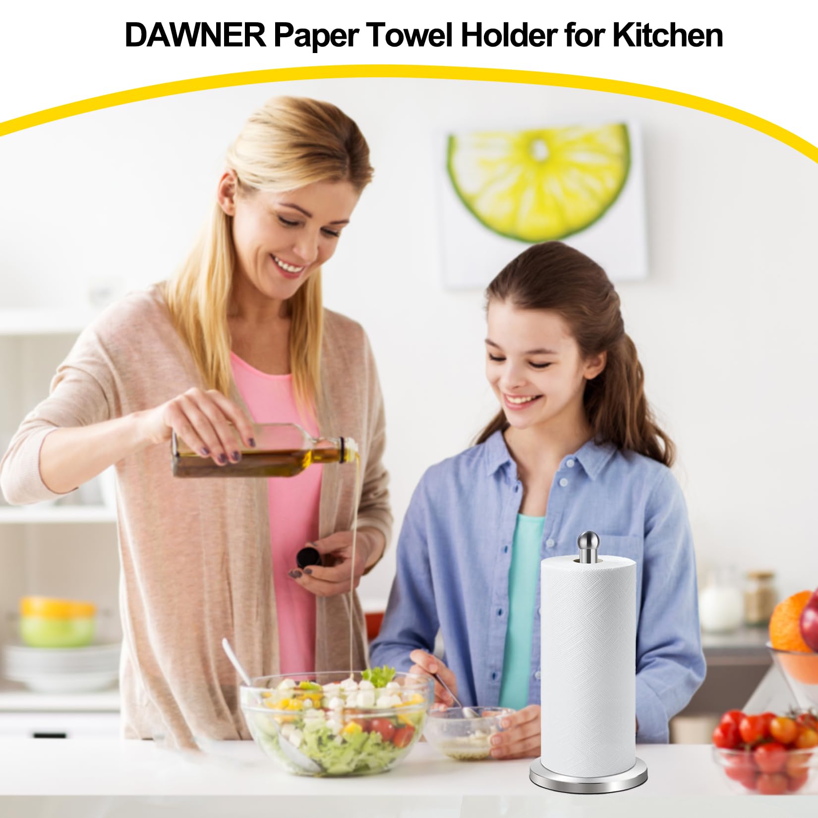 DAWNER convenient kitchen use fits most countertops and tables.