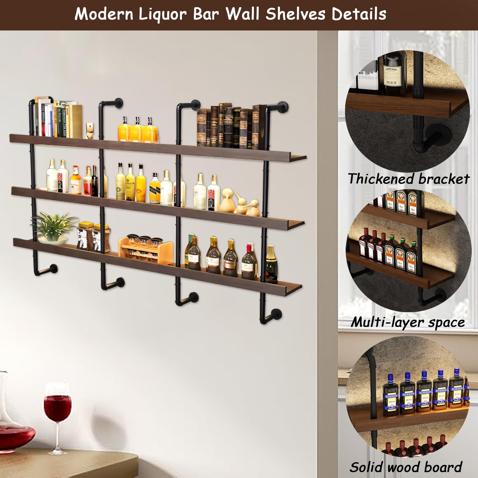 Dawselod home-bar display suits dining rooms and entertaining spaces