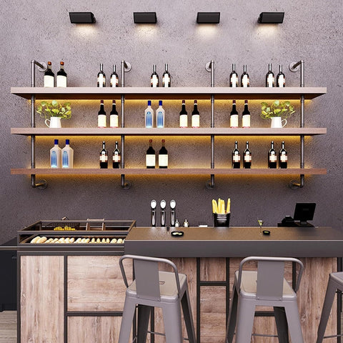Dawselod three-tier storage keeps bottles organized and easy to reach