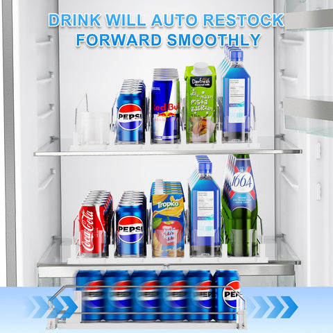 Dayacoco fridge organizer assembly image emphasizes tool-free setup.