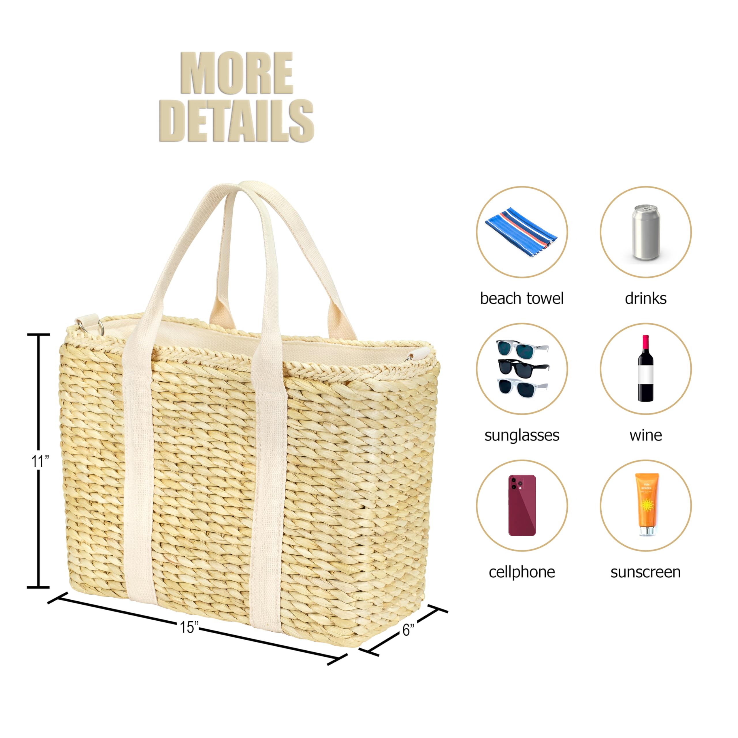 Daytani gift-ready beach bag suitable for holidays and special occasions.