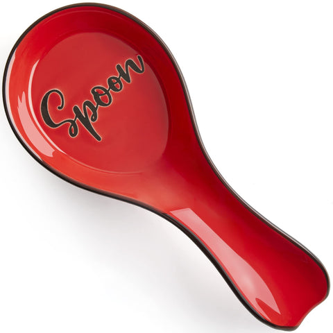 DAYYET ceramic spoon rest on stove top keeps counter clean and organized