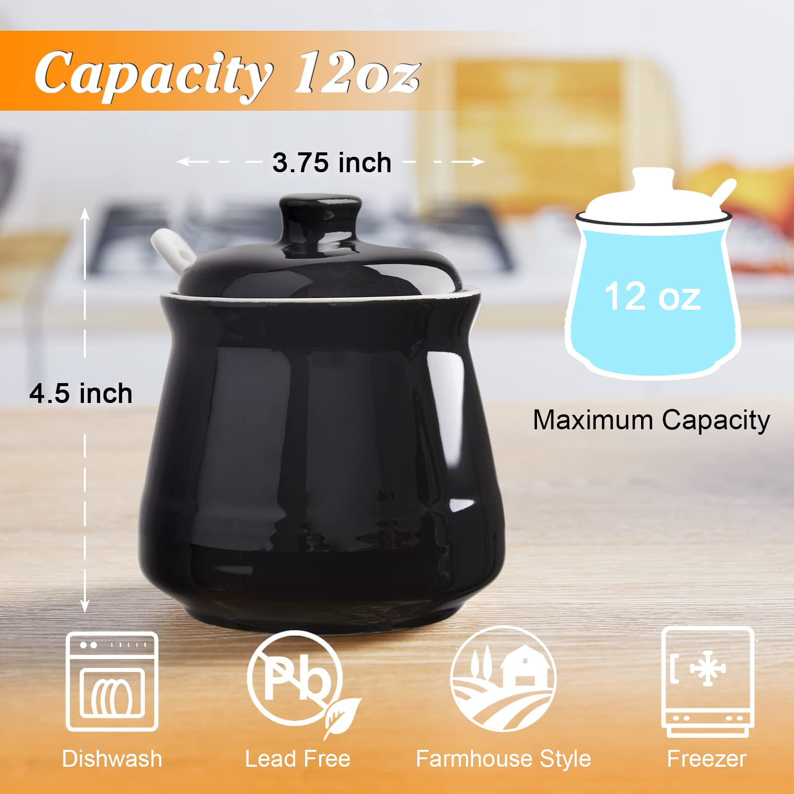 DAYYET ceramic container emphasizes durability for daily coffee prep.