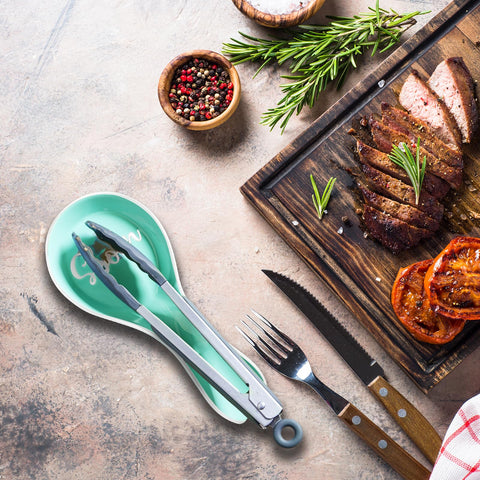 DAYYET country-design-teal-kitchen accent brings vintage charm to any countertop