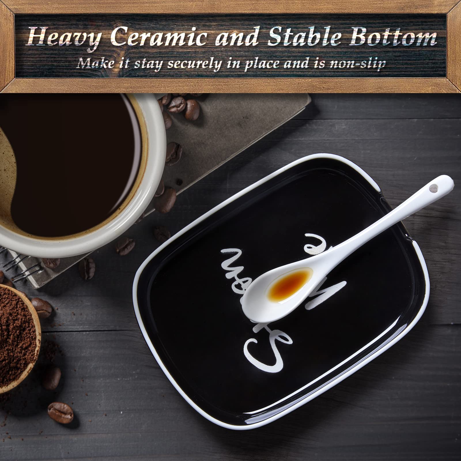 DAYYET dishwasher-safe spoon rest cleans easily on any cycle.