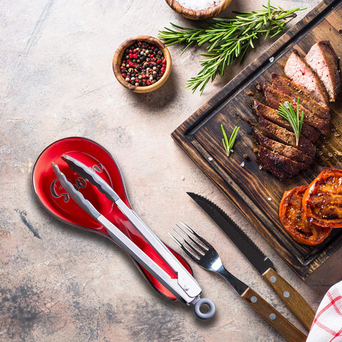 DAYYET large spoon rest helps prevent messes around stove