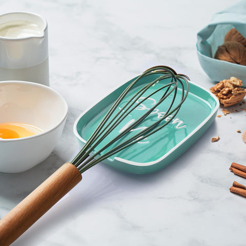 DAYYET dishwasher-safe spoon rest for easy cleanup after cooking