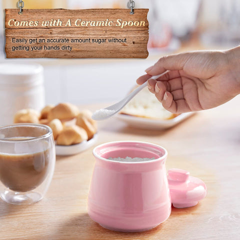 DAYYET farmhouse kitchen decor sugar bowl adds country charm.