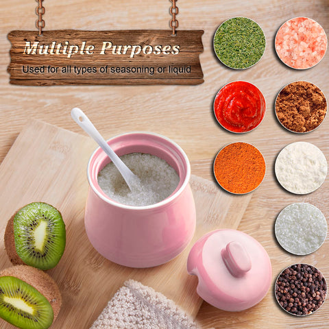 DAYYET ceramic sugar dispenser bowl blends with modern farmhouse style.