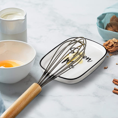 DAYYET large spoon rest accommodates multiple utensils without mess.