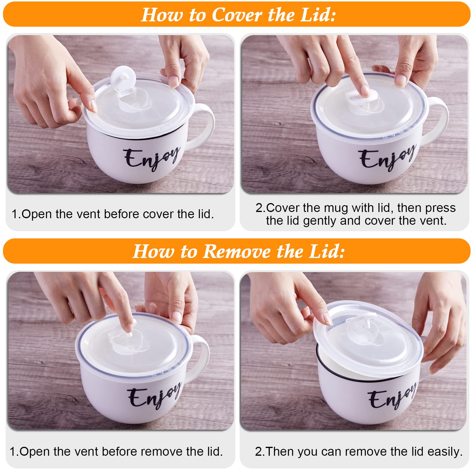 DAYYET large 26 oz capacity ideal for meals to go and leftovers.