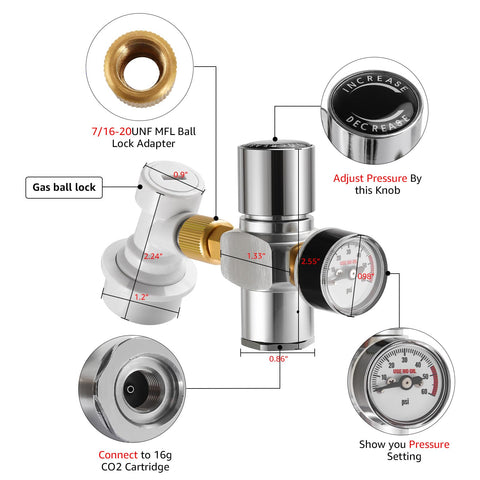 Dbgogo anodized aluminium body resists rust and cleans easily.