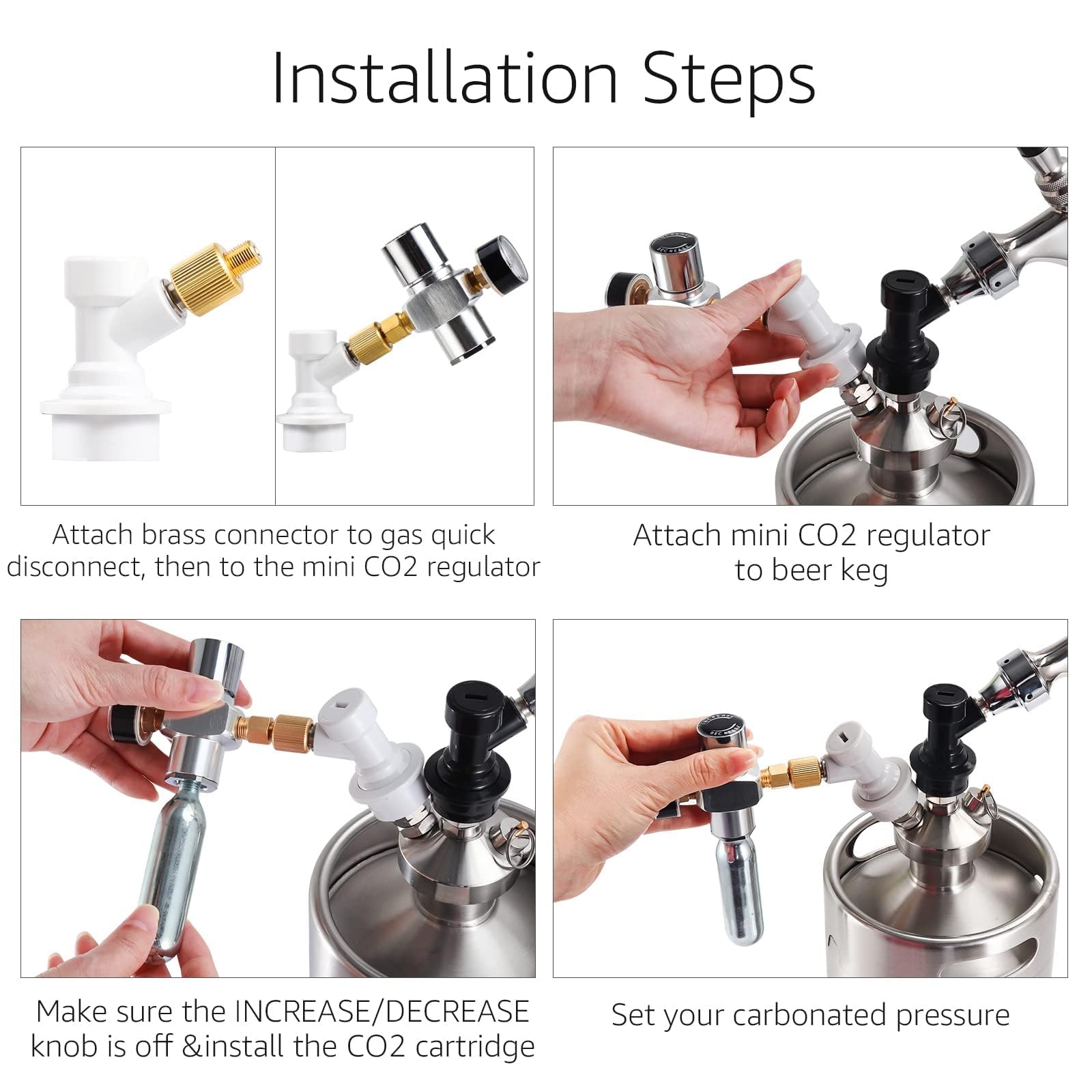 Dbgogo lever wrench aids quick installation with 16g cartridge.