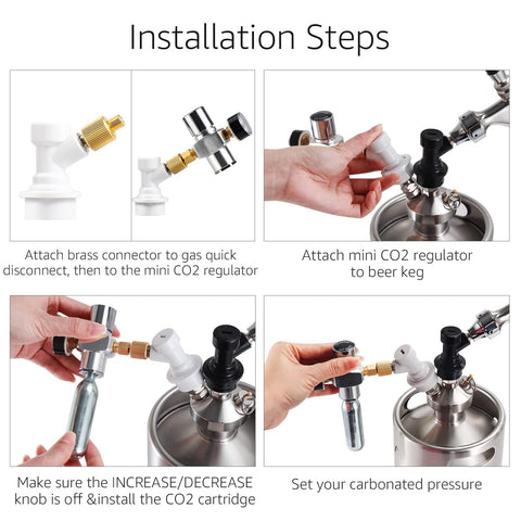 Dbgogo lever wrench aids quick installation with 16g cartridge.