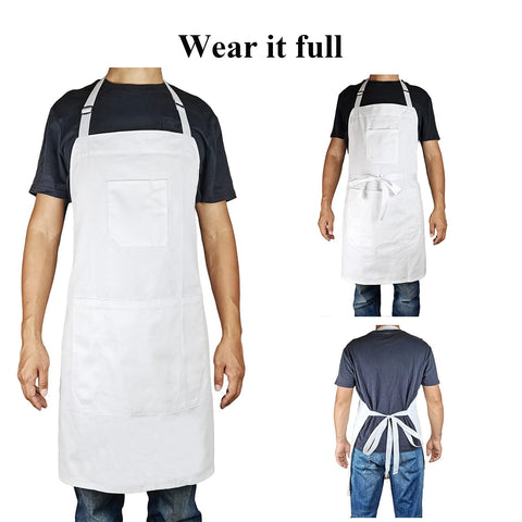 DCCPAA apron reinforced pocket corners withstand heavy daily use