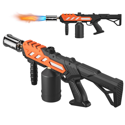 Dceefff powerful propane torch gun enabling precise searing and grilling.